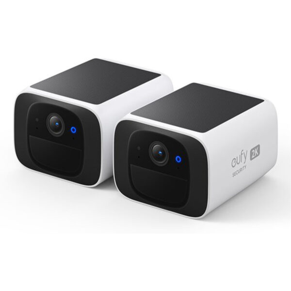 Eufy S220 SoloCam 2K- 2 Solar Camera's - Wit