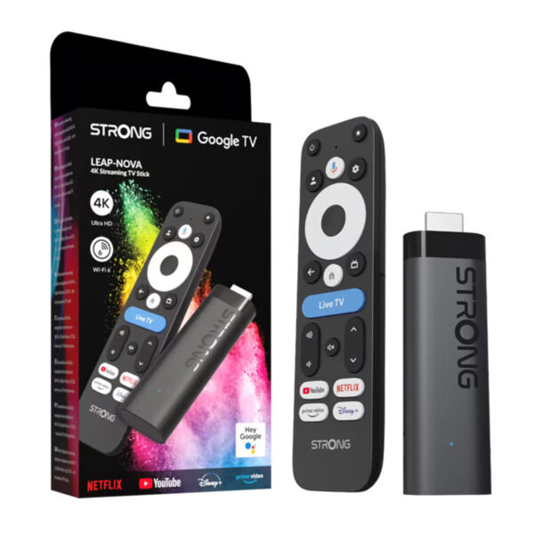 STRONG Google TV Leap-NOVA 4K Streaming TV Stick