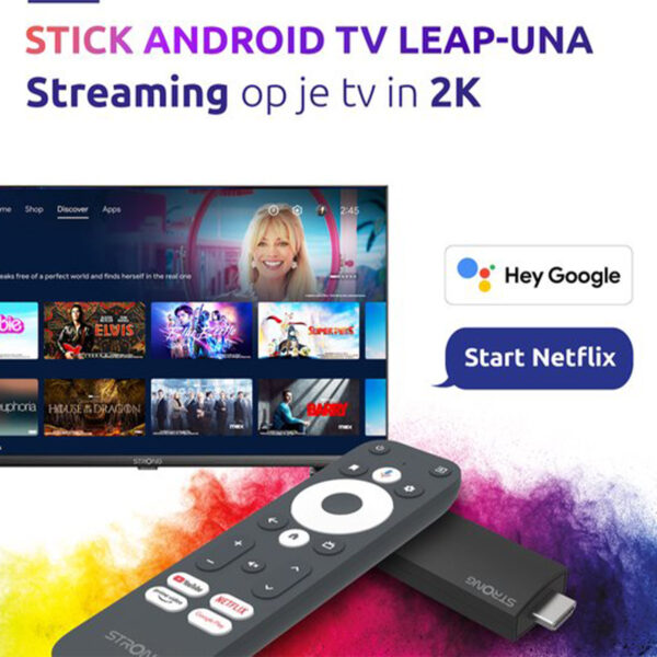 STRONG - Google TV - Leap-Una+ FHD Android TV HDMI Stick